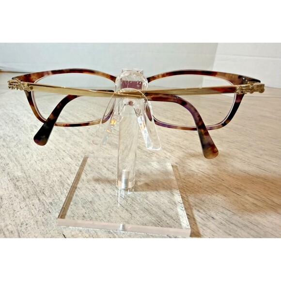 Coach Eyeglasses HC 6110 5739 Petal Tortoise Rectangular Frame 52-16 140 & Case